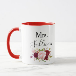 Mug Coutume Mariage romantique et tropical