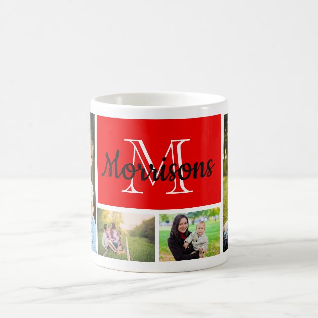 Mug Coutume, photos de famille (4) (Centre)