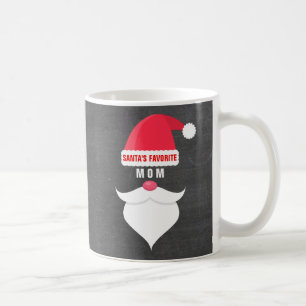 Mug Coutume préférée de la maman de Père Noël de 