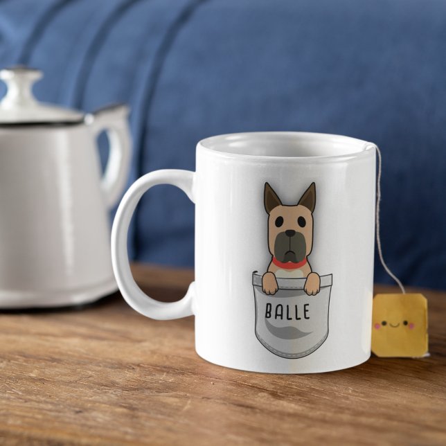 Mug Coutume Super Danse pour Amoureux des chiens Train (Créateur téléchargé)