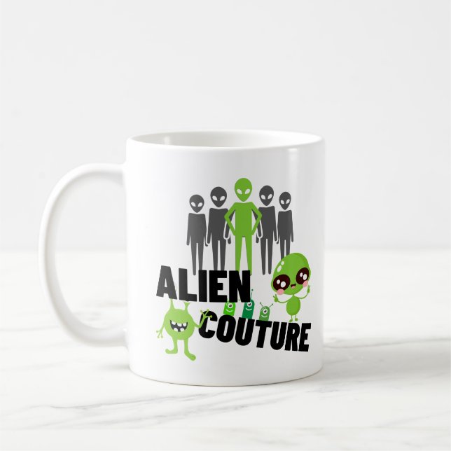 Mug couture Alien.w (Gauche)