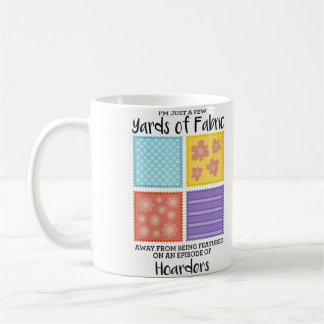 Mug Couture féminine à quelques mètres de tissu
