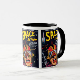 Mug Couverture de bande dessinée de science-fiction vi