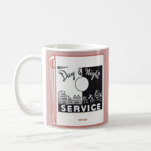 Mug couverture de vieux matchs Service de jour et de n