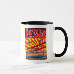 Mug Couverture du magazine Flying Aces 2