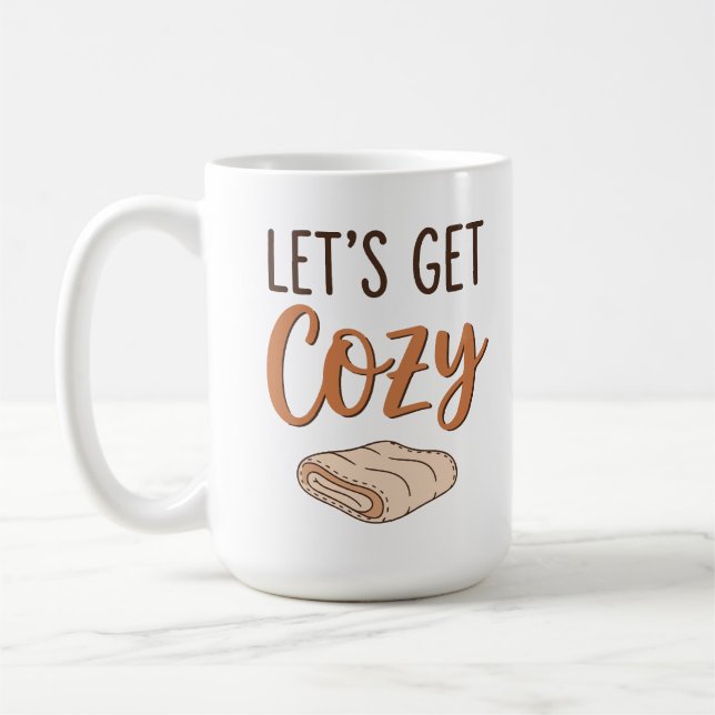 Mug Couverture "Soyons douillets" (Gauche)