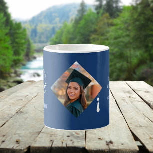 Mug Couvre-théière élégant - Cadeau de photo de diplôm