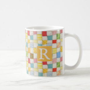 Mug Couvre-théière fou Blanc + Texte / Or