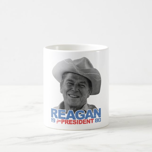 Mug Cowboy 1980 de Reagan (Centre)