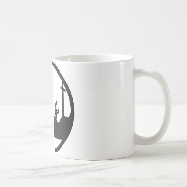 Mug cowboy de prière (Droite)