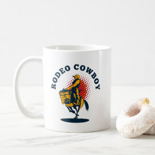 Mug cowboy rodéo