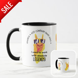 MUG COWORKER PERSONNALISÉ FUNNY QUITTANT LA RETRAITE F
