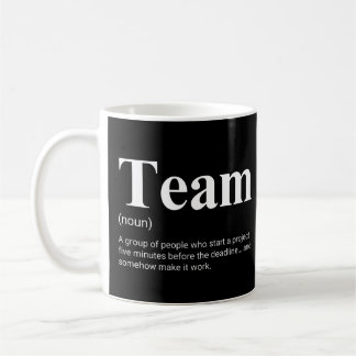 Mug Coworkers Et Collègues Drôle Définition D'Équipe