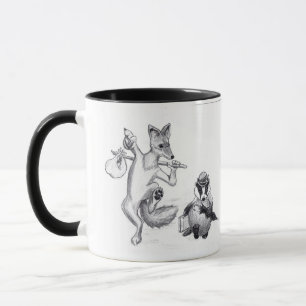 Mug Coyote et Badger Friends