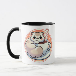 Mug Cozey Cat and Coffee Cup