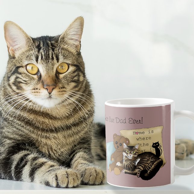 Mug Cozy Tabby Rose Fête des Pères (Créateur téléchargé)