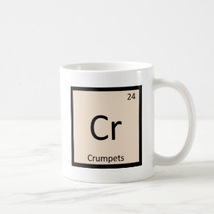 Mug Cr - symbole de Tableau périodique de chimie de