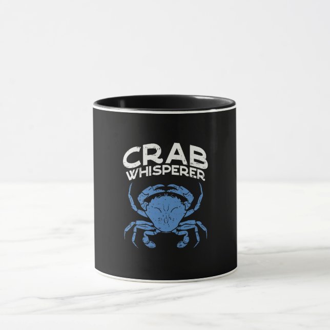 Mug Crabe bleu - Crabe Whisperer (Centre)