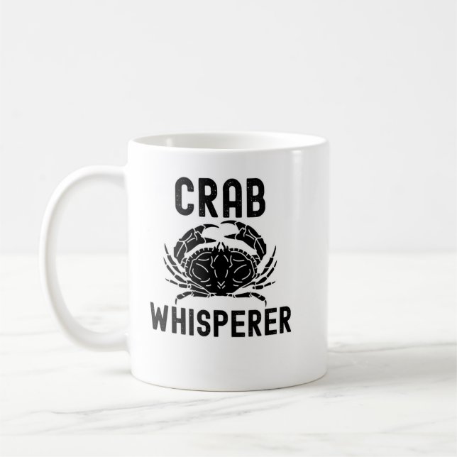 Mug Crabe Chasse au crabe Crabe (Gauche)