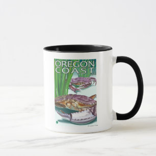 Mug Crabe de côte de l'Orégon