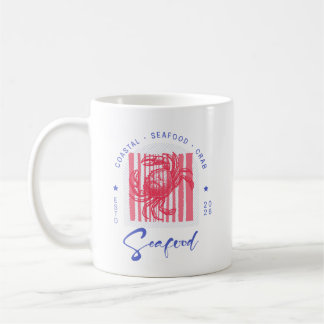 Mug Crabe de Côte Rose Boîte en Verre