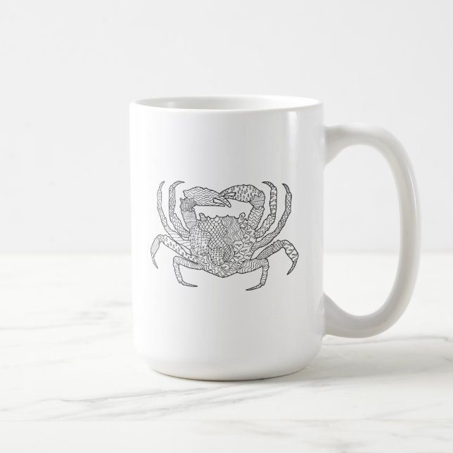 Mug Crabe de Zendoodle (Droite)