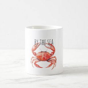 Mug Crabe rouge au bord de la mer