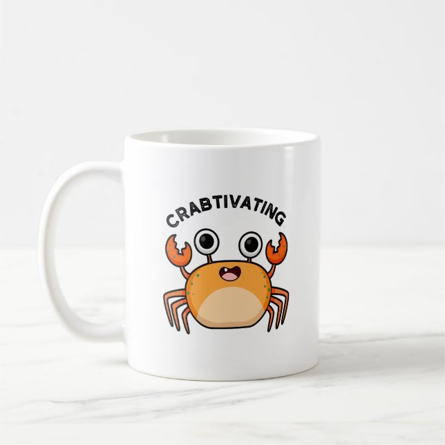 Mug Crabétiser un touron de crabe amusant (Gauche)