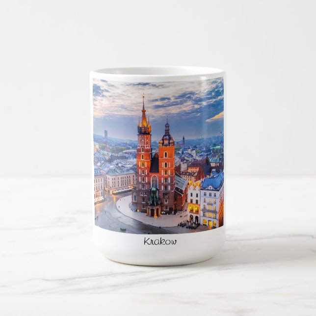 Mug Cracovie nuit en Pologne (Centre)