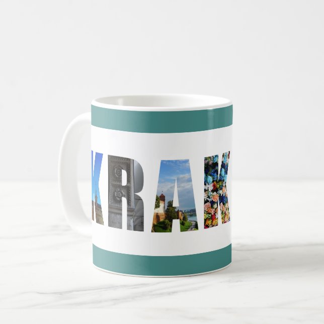 Mug Cracovie Pologne Photos de Voyage (Devant gauche)