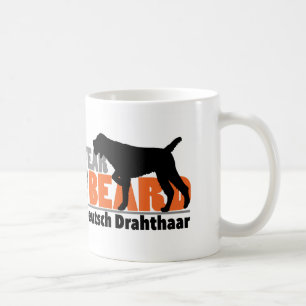 Mug Craignez la barbe - Allemand Drahthaar