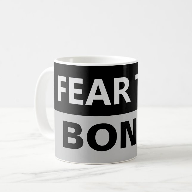 Mug CRAINDRE LES BONES Tromboniste Trombone (Devant gauche)