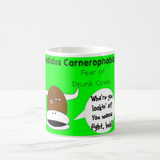 Mug Crainte des vaches ivres (Centre)