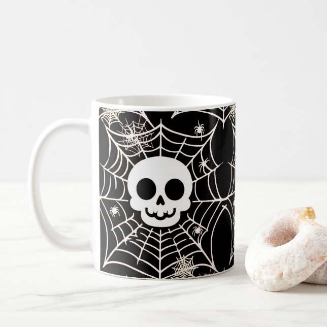 Mug crâne (Avec donut)