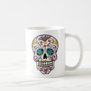 Mug Crâne à sucre coloré