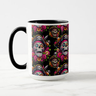 Mug Crâne à sucre - Jolly Pirate Skull