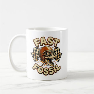 Mug Crâne de dinosaure de course drôle