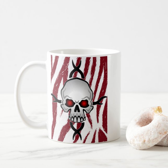 Mug crâne de mouton (Avec donut)