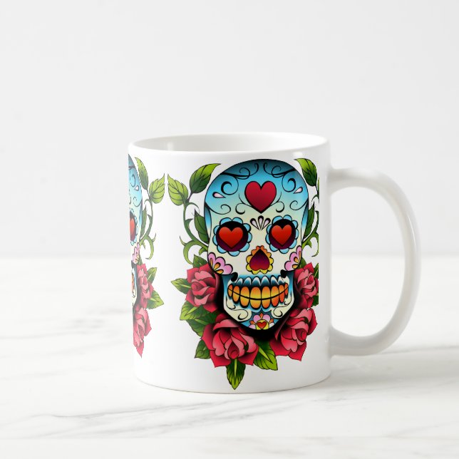 Mug Crâne de sucre (Droite)