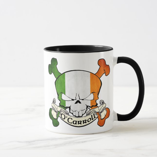 Mug Crâne d'Irlandais d'O'Carroll (Droite)