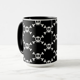 Mug Crâne et os croisés