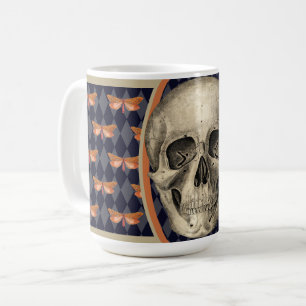 Mug Crâne et papillons