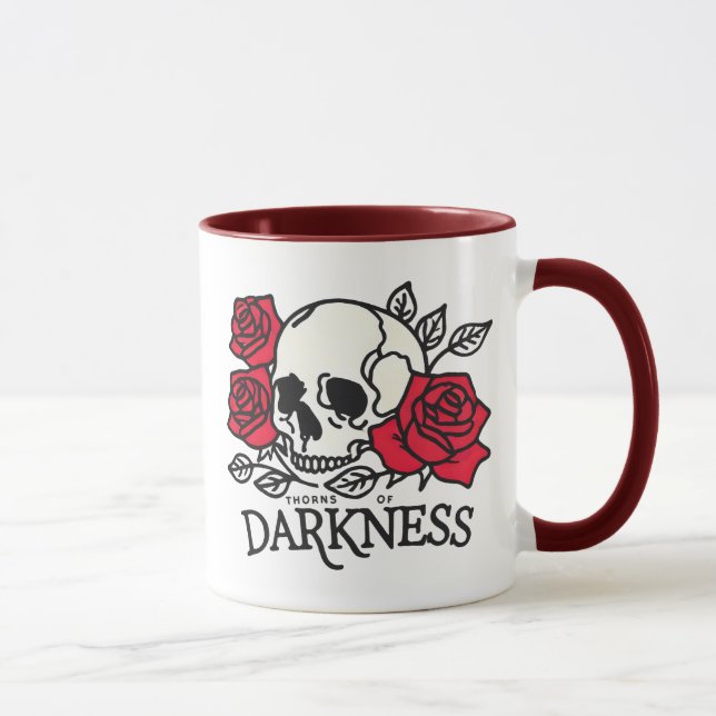 Mug Crâne et Rose (Droite)