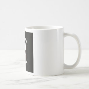 Mug Crâne Halloween noir foncé