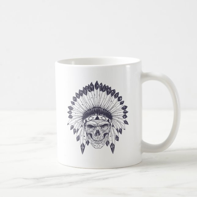 Mug Crâne indien (Droite)