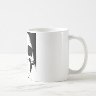 Mug Crâne noir et blanc