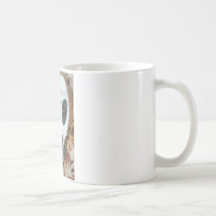 Mug crâne peint