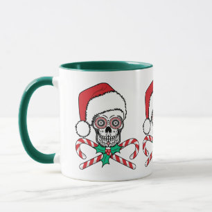 Mug Crâne Père Noël de sucre