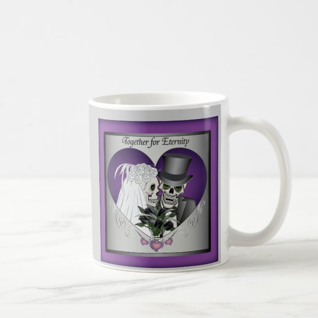 Mug Crânes de mariage (Droite)