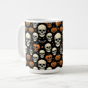 Mug Crânes pour Halloween